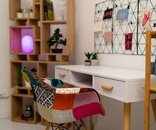 Artsy Riverside - 1br Amazing Appartamento Bucarest