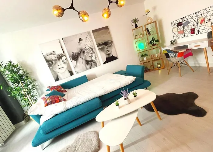 Appartamento Artsy Riverside - 1br Amazing Bucarest